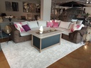 SOFA SECCIONAL EN L MAVIS CAFE CLARO ARTA1122A2