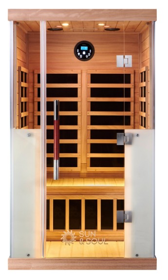 SAUNA DOS PERSONAS ALTO 201CM ANCHO 115CM LARGO 112CM JACSS2I