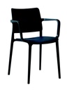 SILLA JOY-K CON BRAZOS NEGRA PAP912464-09