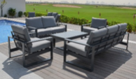 [BL5741] SET SOFA TRIPLE 1 SOFA DOBLE 2 SOFAS INDIVIDUALES MESA DE CENTRO HAI16C048A-3D-PE67043