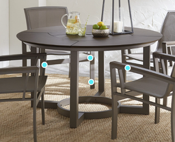 [BL7016] MESA COMEDOR AVALON REDONDA 54 PULG APRALW07230P01