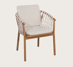 [BL7431] SILLA PALMER BLANCA COJIN GRIS J5AC2026N04ROP